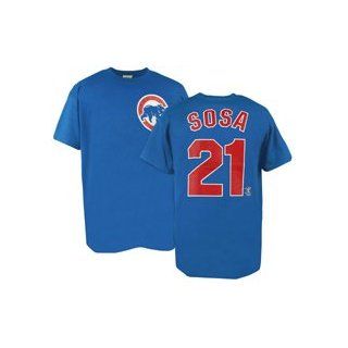 Chicago Cubs Youth #21 Sammy Sosa T Shirt (Youth X Large) : Clothing