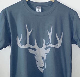 stag t shirt by print and repeat