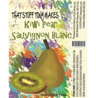 NV That Stuff Tony Makes Kiwi Pear Sauvignon Blanc 750 mL: Wine