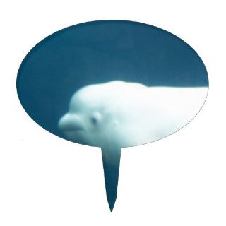 Beluga Whale Cake Topper