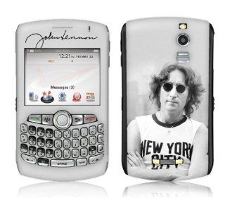 Zing Revolution MS JL10032 BlackBerry Curve  8330  John Lennon  New York City Skin: Cell Phones & Accessories
