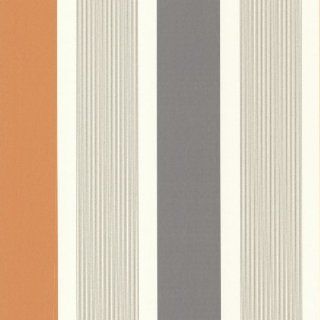 Decorline 488 31226 Horizon Stripe Wallpaper, Orange    