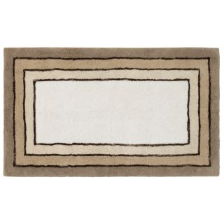 Style Selections 30 in x 50 in Tres Border Linen Accent Rugs