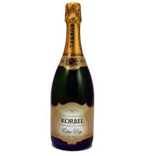 Korbel Extra Dry 375ml United States California 12 pack case: Wine