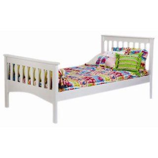 Shop Mission Twin Headboard for Platform Bed Finish: White at the  Furniture Store