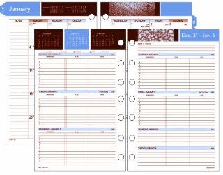 Day Runner 2014 Wedgewood Weekly Planner Refill, 5.5 x 8.5 Inches (481 785) : Office Calendar Refills : Office Products