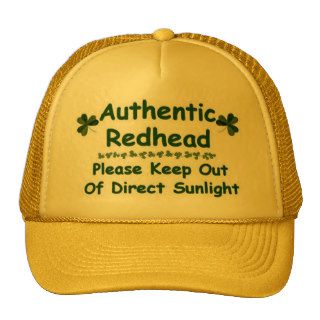 Authentic Redhead Hat