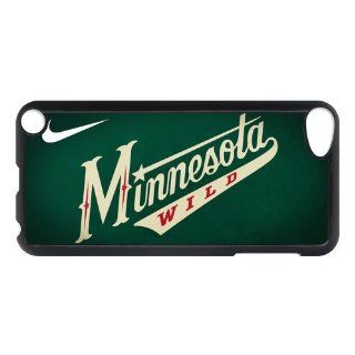 Design 24 Sports NHL Minnesota Wild Print Black Case With Hard Shell Cover for iPod Touch 5th: Cell Phones & Accessories