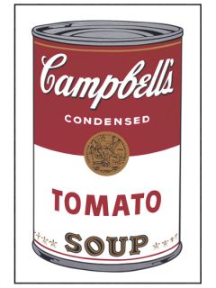Andy Warhol  Campbells Soup I:  Tomato, 1968 by McGaw Graphics