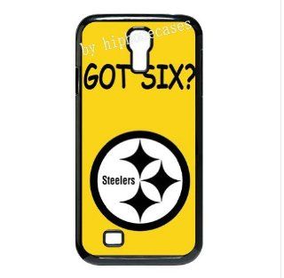 Samsung Galaxy S4 I9500 Covers Pittsburgh Steelers logo back hard case by hiphonecases: Cell Phones & Accessories