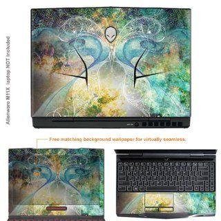 Protective Decal Skin Sticker for Alienware M11X case cover M11x 499: Computers & Accessories