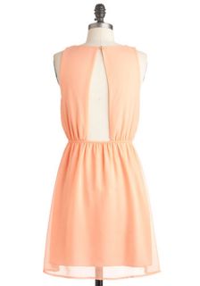 Peach You to the Punch Dress  Mod Retro Vintage Dresses