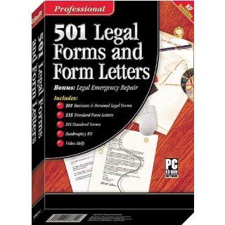 Cosmi Professional 501 Legal Forms And Form Letters: Software