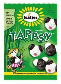 Katjes Tappsy (Licorice Panda Bears), 7 Ounce Bags (Pack of 16)  Licorice Candy  Grocery & Gourmet Food