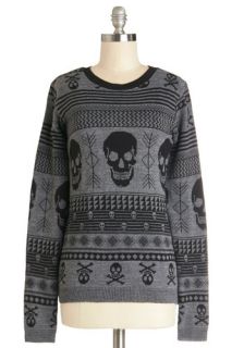 Snuggle after Skull Sweater  Mod Retro Vintage Sweaters