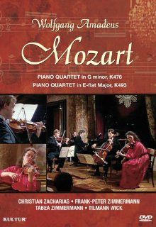 Wolfgang Amadeus Mozart: Piano Quartets K478 & K493: Frank Peter Zimmerman, Christian Zacharias: Movies & TV