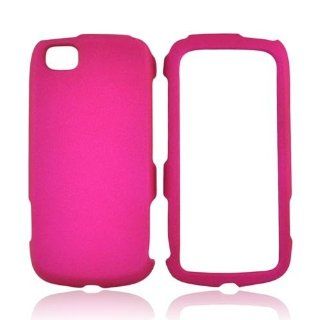 Rose Pink LG Sentio GS505 Rubberized Matte Hard Plastic Case Cover [Anti Slip]; Perfect Fit as Best Coolest Design Cases for Sentio GS505/LG GS505 Compatible with Verizon, AT&T, Sprint,T Mobile and Unlocked Phones Cell Phones & Accessories