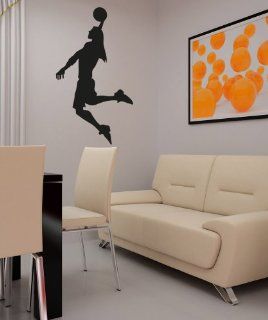 Vinyl Wall Decal Sticker Woman Basketball Player OS_AA507s   Wall Decor Stickers