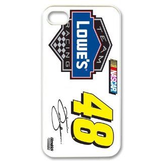 Custom Jimmie Johnson Cover Case for iPhone 4 WX2709 Cell Phones & Accessories