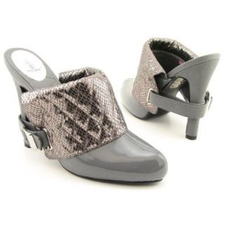 BABY PHAT Trinity Clogs Mules Shoes Gray Womens: Shoes