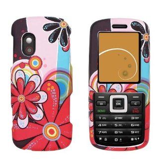 Hard Plastic Snap on Cover Fits Samsung T401G Daisy Pop Rubber Tracfone: Cell Phones & Accessories