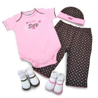 Baby Essentials Novelty Layette Gift Set, Girls: Clothing
