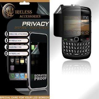 Blackberry Gemini 8520 Privacy Screen Protector + Free LiveMyLife Wristband: Cell Phones & Accessories