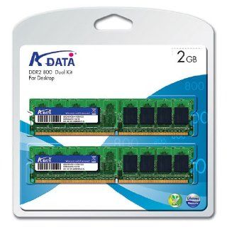 A DATA DDR2 800 MHz Memory Dual Channel Kit 2GB (1GB*2) 240 pins: Electronics