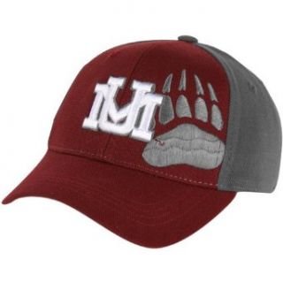 NCAA Top of the World Montana Grizzlies Youth Audible One Fit Hat   Maroon: Clothing