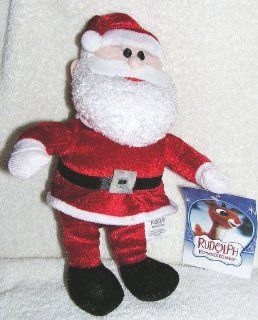 Rudolph 9" Stuffed Plush Santa Claus Doll: Toys & Games