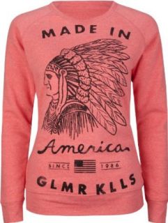 GLAMOUR KILLS American Made Womens Sweatshirt: Clothing
