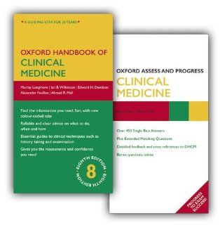 Oxford Handbook of Clinical Medicine Eighth Edition and Oxford Assess and Progress Clinical Medicine Pack (Oxford Medical Handbooks): 9780199651665: Medicine & Health Science Books @