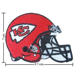 3pcs Kansas City Chiefs Helmet Logo Embroidered Iron on Patches Kid Biker Band Appliques for Jeans Pants Apparel Great Gift for Dad Mom Man Women  From Thailand   High Quality Embroidery Cloth & 100% Customer Satisfaction Guarantee