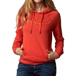 Fox Racing Uplift Girls Hoody Pullover Sports Sweatshirt/Sweater   Orange Flame / Large: Automotive