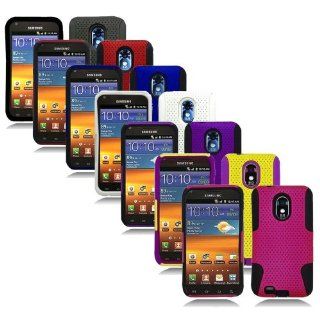 Importer520 7in1 Colorful Combo APEX Gel Hard Hybrid Case Cover For Samsung Galaxy S2 (Epic 4G Touch D710) Sprint Cell Phones & Accessories