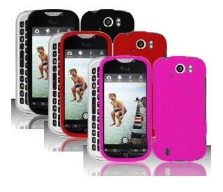 Importer520 3in1 Combo Rubberized Coating Snap on Hard Plastic Case Cover for HTC myTouch 4G Slide (T Mobile): Cell Phones & Accessories