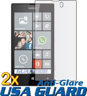 2x Nokia Lumia 521 (T Mobile) Premium Anti Glare Anti Fingerprint Matte Finishing LCD Screen Protector Guard Shield Cover Kits. (GUARMOR Brand): Cell Phones & Accessories