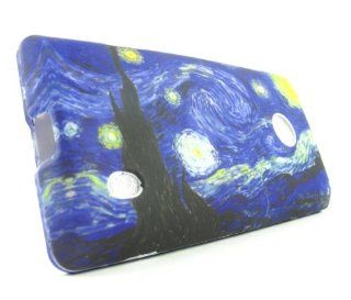 Kaleidio (TM) Hard Snap on Case for Nokia Lumia 521 (T Mobile)   Starry Night by Vincent Van Gogh (Package Includes Overbrawn Prying Tool): Cell Phones & Accessories