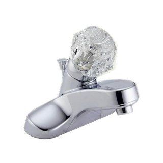 Delta 522 STPM Knob Handle Centerset Bathroom Sink Faucet Polished Chrome   Touch On Bathroom Sink Faucets  