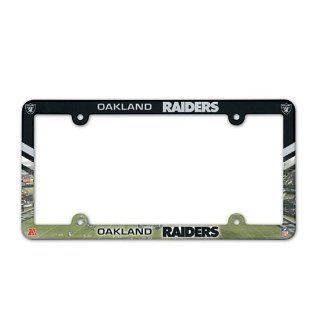 NFL Oakland Raiders License Plate Frame (2 Pack) : Automotive License Plate Frames : Sports & Outdoors