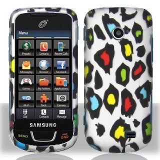 For Stright Talk Tracfone Net 10 Samsung T528g Accessory   Color Leopard Hard Case Proctor Cover + Lf Stylus Pen: Cell Phones & Accessories