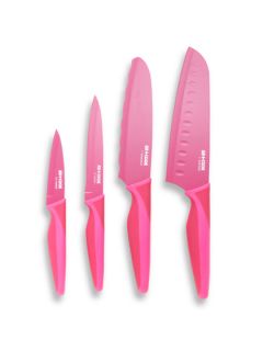 Coated Knife Set (4 PC) by Art and Cook