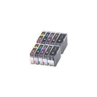 10 Pack compatible Ink PGI 5BK, CLI 8BK, CLI 8C, CLI 8M, CLI 8Y Inkjet Cartridge for Canon PIXMA MP 500, MP 530, MP 830 MP 950 MP 960 MP 970 MX 850, PIXMA iP4200, iP4500, iP5200: Electronics