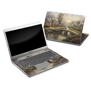 Sunset On Lamplight Lane Design Protective Decal Skin Sticker for Samsung Series 5 14 inch Ultrabook PC 530U4B A01 Computers & Accessories