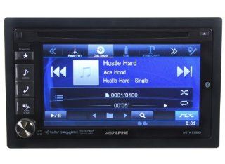 Alpine IVE W535HD 6.1" Double Din In Dash Touchscreen Receiver Car Stereo Radio With Bluetooth : Car Electronics