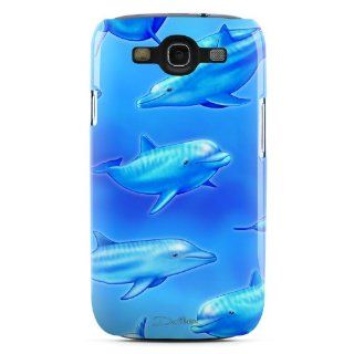 Swimming Dolphins Design Clip on Hard Case Cover for Samsung Galaxy S3 GT i9300 SGH i747 SCH i535 Cell Phone: Cell Phones & Accessories