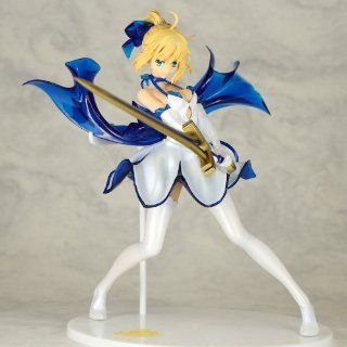 FATE/UNLIMITED CODES TYPE MOON 10TH ANNIVERSARY SABER LILY Limited Edition PVC Figure: Toys & Games
