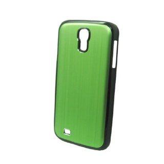 1X Brushed Metal Alumium Hard Back Case Cover For Samsung Galaxy S4 SIV I9500 Green ho: Cell Phones & Accessories