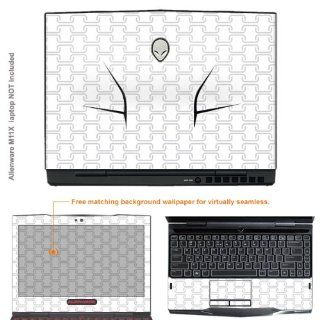 Protective Decal Skin Sticker for Alienware M11X case cover M11x 533: Computers & Accessories
