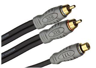 Monster THXAIYF THX Certified Mono Female RCA to Stereo Male RCA Cable Adapter: Electronics